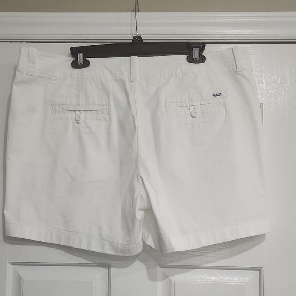 Vineyard Vines Pants - Vineyard Vines White Bermuda Shorts Classic Style